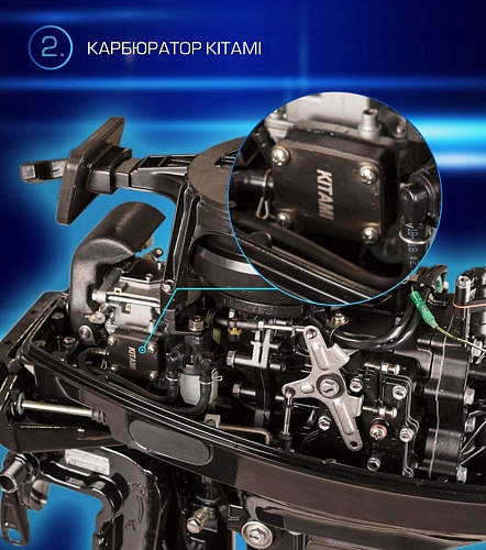 Лодочный мотор Marlin MP 9.9 AWRL Pro